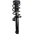 2014 Volkswagen Jetta - 8-Piece Kit Front and Rear, Driver and Passenger Side Suspension Kit, Sedan, with 55 (mm) Outside Suspension Strut Housing Diameter, Generation 5,  Includes (2) Fully Loaded Strut, (2) Shock, and (4) Sway Bar Link
