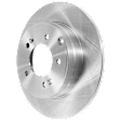 2-Wheel Set Rear Brake Kit With Calipers, Plain Surface 5 Lugs 282.96 mm Ceramic FWD, Includes (2) Caliper, (2) Disc, and (1) Pad Set
