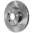 4-Wheel Set Front and Rear Brake Kit With Calipers, Plain Surface, 5 Lugs, Ceramic FWD, Includes (4) Caliper, (4) Disc, and (2) Pad Set