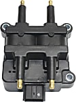 2-Piece Kit Ignition Coil and Spark Plug Kit, Includes (1) Ignition Coil and (1) Spark Plug Wire