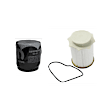 KIT-020725-C09 2-Piece Kit Fuel Filter, Includes (1) Fuel Filter and (1) Fuel/Water Separator Filter