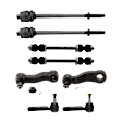 8-Piece Kit Pitman Arm - Direct Fit, 8-Piece Kit, Includes (1) Pitman Arm, (1) Idler Arm, (4) Tie Rod End and (2) Sway Bar Link