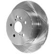 4-Wheel Set Front and Rear Brake Disc and Pad Kit, Plain Surface 309.12 mm, Includes (2) Brake Disc and (1) Brake Pad Set