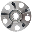 2-Wheel Set Rear Wheel Hub, 5 Lugs, With Bearing, Includes (2) Wheel Hub and (2) Wheel Bearing
