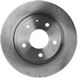 4-Wheel Set Front and Rear Brake Disc and Pad Kit, Plain Surface 279.91 mm, Includes (2) Brake Disc and (1) Brake Pad Set