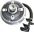 2-Piece Kit Water Pump Kit, 4.2 Liter Engine, With Gasket, includes Fan Clutch