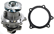 2-Piece Kit Water Pump Kit, 4.2 Liter Engine, With Gasket, includes Fan Clutch