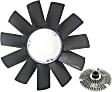2005 BMW 330Ci - 2-Piece Kit Fan Clutch, 5-Speed, For Vehicles With Automatic Transmission Only, 11/420mm, Standard thermal, 3.0L 6Cyl,  Includes (1) Fan Blade and (1) Fan Clutch