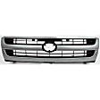 1998 Toyota Tacoma - 5-Piece Kit Driver and Passenger Side Halogen Headlight, With bulb(s), OE Replacement, RWD,  Includes (2) Corner Light, (1) Grille Assembly, and (2) Headlight