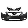2-Piece Kit Front Primed Bumper Cover, USA Built Vehicle, Includes (1) Bumper Cover and (1) Grille