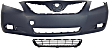 2-Piece Kit, Front Primed Bumper Cover, Japan Built Vehicle, Includes (1) Bumper Cover and (1) Bumper Grille