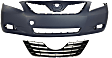 2-Piece Kit, Front Primed Bumper Cover, Japan Built Vehicle, Includes (1) Bumper Cover and (1) Grille