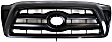 2007 Toyota Tacoma - 2-Piece Kit, Front Textured Bumper Cover, Includes (1) Bumper Cover and (1) Grille