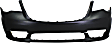 2016 Chrysler Town & Country Touring L - 3-Piece Kit Grille, Chrome Shell with Textured Black Insert,  Includes (1) Bumper Cover, (1) Bumper Grille, and (1) Grille