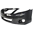 2-Piece Kit Front Primed Bumper Cover, USA Built Vehicle, Includes (1) Bumper Cover and (1) Grille