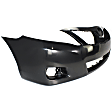 2-Piece Kit Front Primed Bumper Cover, USA Built Vehicle, Includes (1) Bumper Cover and (1) Grille
