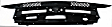 2010 Ford Focus - 3-Piece Kit Front Primed Bumper Cover, Sedan,  Includes (1) Bumper Cover, (1) Bumper Grille, and (1) Grille