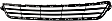 2015 Ford Fusion - 3-Piece Kit Front Primed Bumper Cover, For Models Without Active Park Assist System, CAPA Certified  Includes (1) Bumper Cover, (1) Bumper Grille, and (1) Grille