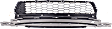 2014 Honda Accord - 3-Piece Kit Grille, Painted Black, Sedan, CAPA Certified  Includes (1) Bumper Cover, (1) Bumper Grille, and (1) Grille