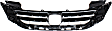 2014 Honda Accord - 3-Piece Kit Grille, Painted Black, Sedan, CAPA Certified  Includes (1) Bumper Cover, (1) Bumper Grille, and (1) Grille