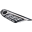 2012 Toyota Camry - 2-Piece Kit Front Primed Bumper Cover,  Includes (1) Bumper Cover and (1) Grille