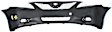 2-Piece Kit, Grille Chrome Shell with Painted Black Insert, Japan or USA Built Vehicle, CAPA Certified, Includes (1) Bumper Cover and (1) Grille