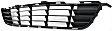 2009 Toyota Corolla - 2-Piece Kit Front Primed Bumper Cover, For Models With Spoiler Holes, North America Built Vehicle,  Includes (1) Bumper Cover and (1) Bumper Grille