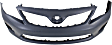 2011-2013 Toyota Corolla - 2-Piece Kit, Front Primed Bumper Cover, North America Built Vehicle, Includes (1) Bumper Cover and (1) Bumper Grille