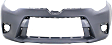 2-Piece Kit Front Primed Bumper Cover, Fits CE/L/LE/LE Eco Sub-Models Only, Without Chrome Grille Surround,  Includes (1) Bumper Cover and (1) Grille