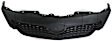 2010 Toyota Corolla - 2-Piece Kit Front Primed Bumper Cover, For Models Without Spoiler Holes, Japan or North America Built Vehicle, CAPA Certified  Includes (1) Bumper Cover and (1) Grille