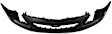 2010 Toyota Corolla - 2-Piece Kit Front Primed Bumper Cover, For Models Without Spoiler Holes, Japan or North America Built Vehicle, CAPA Certified  Includes (1) Bumper Cover and (1) Grille