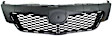 2010 Toyota Corolla - 2-Piece Kit Front Primed Bumper Cover, For Models Without Spoiler Holes, Japan or North America Built Vehicle, CAPA Certified  Includes (1) Bumper Cover and (1) Grille