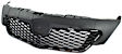 2010 Toyota Corolla - 2-Piece Kit Front Primed Bumper Cover, For Models Without Spoiler Holes, Japan or North America Built Vehicle, CAPA Certified  Includes (1) Bumper Cover and (1) Grille