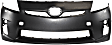 2010 Toyota Prius - 2-Piece Kit Front Primed Bumper Cover,  Includes (1) Bumper Cover and (1) Bumper Grille
