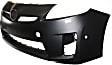 2010 Toyota Prius - 2-Piece Kit Front Primed Bumper Cover,  Includes (1) Bumper Cover and (1) Bumper Grille