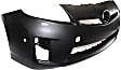 2010 Toyota Prius - 2-Piece Kit Front Primed Bumper Cover,  Includes (1) Bumper Cover and (1) Bumper Grille