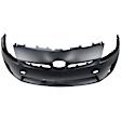 2010 Toyota Prius - 2-Piece Kit Front Primed Bumper Cover, Includes (1) Bumper Cover and (1) Bumper Grille