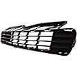 2010 Toyota Prius - 2-Piece Kit Front Primed Bumper Cover, Includes (1) Bumper Cover and (1) Bumper Grille