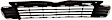 2010-2011 Toyota Prius - 2-Piece Kit, Front Primed Bumper Cover, CAPA Certified, Includes (1) Bumper Cover and (1) Bumper Grille