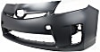 2010-2011 Toyota Prius - 2-Piece Kit, Front Primed Bumper Cover, CAPA Certified, Includes (1) Bumper Cover and (1) Bumper Grille
