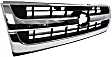 1998 Toyota Tacoma - 2-Piece Kit Grille Chrome Shell with Painted Black Insert, Includes (1) Valance and (1) Grille Assembly