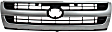 1999 Toyota Tacoma - 2-Piece Kit Front Textured Bumper Cover, RWD, For Models Without Pre Runner, Includes (1) Bumper Cover and (1) Grille