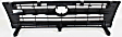 1999 Toyota Tacoma - 2-Piece Kit Front Textured Bumper Cover, RWD, For Models Without Pre Runner, Includes (1) Bumper Cover and (1) Grille