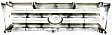 1998-2000 Toyota Tacoma - 2-Piece Kit, Front Primed Bumper Cover, Includes (1) Bumper Cover and (1) Grille