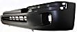 1998-2000 Toyota Tacoma - 2-Piece Kit, Front Primed Bumper Cover, Includes (1) Bumper Cover and (1) Grille