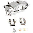 2-Wheel Set Rear Brake Kit With Calipers, Plain Surface 5 Lugs 277.88 mm Ceramic FWD, Includes (2) Brake Caliper, (2) Brake Disc and (1) Brake Pad Set