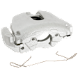 2-Wheel Set Front Brake Kit With Calipers, Plain Surface 5 Lugs 277.88 mm Ceramic FWD, Includes (2) Brake Caliper, (2) Brake Disc and (1) Brake Pad Set