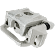 2-Wheel Set Rear Brake Kit With Calipers, Plain Surface 5 Lugs 288.04 mm Ceramic, Includes (2) Brake Caliper, (2) Brake Disc and (1) Brake Pad Set