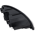 4-Piece Kit, Driver and Passenger Side Headlight, Lens and Housing, Halogen, with Fog Light
