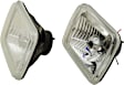 4-Piece Kit, Driver and Passenger Side Headlight, Assembly, Halogen, with Fog Light